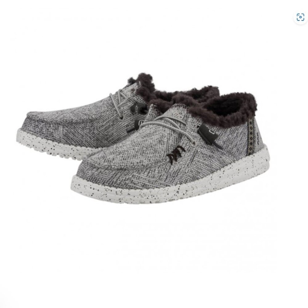 NEW! HeyDude  Wendy in Salt & Pepper - Size 6 US